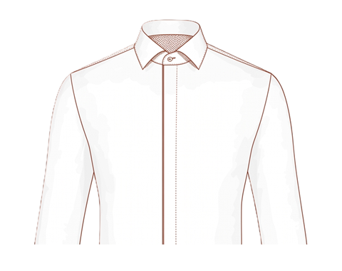 Concealed Placket